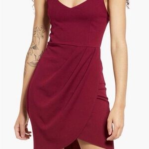 Lulus Women’s mini dress small Forever Your Girl evening cocktail party Bodycon